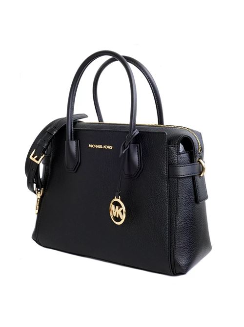 MERCER MD TZ BELTEDSTCHL3 MICHAEL KORS | 35S4GM9S6L/BLACK